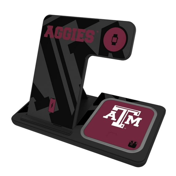 Keyscaper Texas A&M Aggies 3-In-1 Wireless Charger