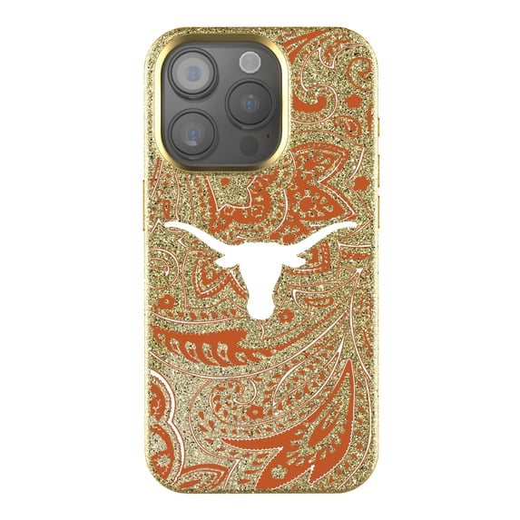 Keyscaper Texas Longhorns Paisley Bling iPhone Case