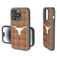 thumbnail image 1 of Keyscaper Texas Longhorns Plaid Soft Touch iPhone Case, 1 of 1