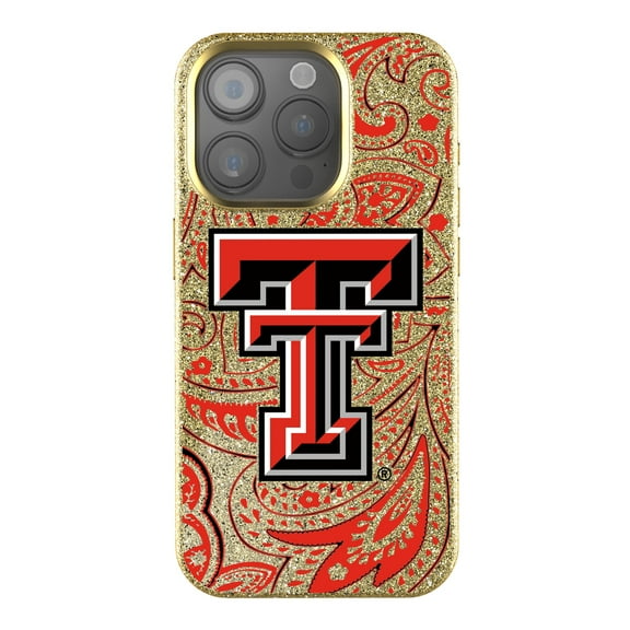 Keyscaper Texas Tech Red Raiders Paisley Bling iPhone Case