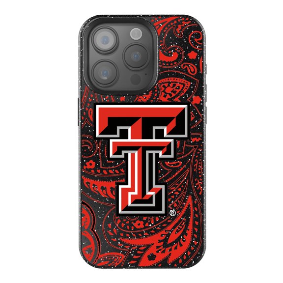 Keyscaper Texas Tech Red Raiders Paisley Bling iPhone Case