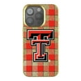 thumbnail image 1 of Keyscaper Texas Tech Red Raiders Plaid Bling iPhone Case, 1 of 1