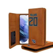 Keyscaper Tony Pollard Brown Tennessee Titans Galaxy Folio Case