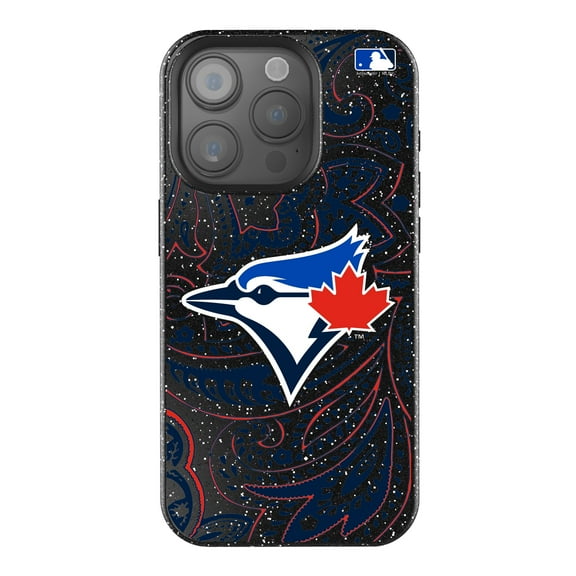 Keyscaper Toronto Blue Jays Paisley Bling iPhone Case