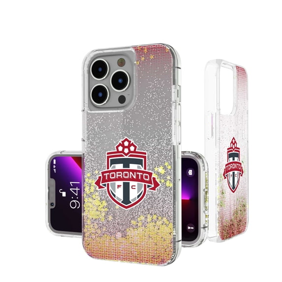Keyscaper Toronto FC Linen Logo iPhone Glitter Case