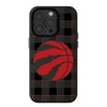 thumbnail image 1 of Keyscaper Toronto Raptors Plaid Magnetic Bump iPhone Case, 1 of 1