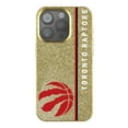 thumbnail image 1 of Keyscaper Toronto Raptors Sidebar Gold Bling iPhone Case, 1 of 1