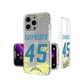 thumbnail image 1 of Keyscaper Tuli Tuipulotu Los Angeles Chargers iPhone Glitter Phone Case, 1 of 1