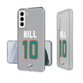 thumbnail image 1 of Keyscaper Tyreek Hill Miami Dolphins Galaxy Clear Case, 1 of 1