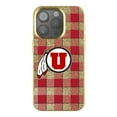thumbnail image 1 of Keyscaper Utah Utes Plaid Bling iPhone Case, 1 of 7