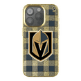 thumbnail image 1 of Keyscaper  Vegas Golden Knights Plaid Bling iPhone Case, 1 of 1