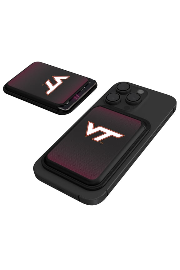 Virginia Tech Hokies Magnetic Credit Card Wallet