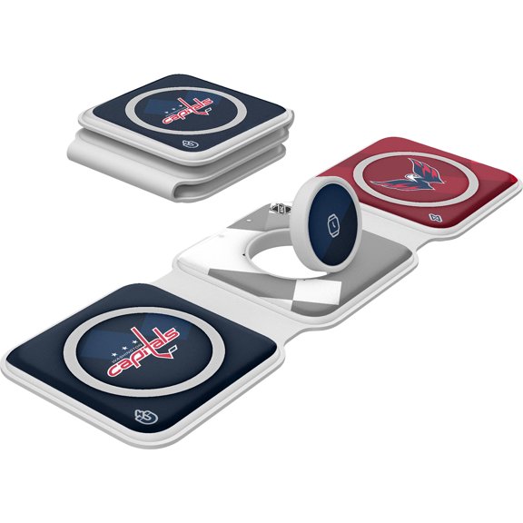 Keyscaper Washington Capitals 3-in-1 Foldable Charger