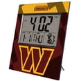 thumbnail image 1 of Keyscaper Washington Commanders Color Block Digital Desk Clock, 1 of 2