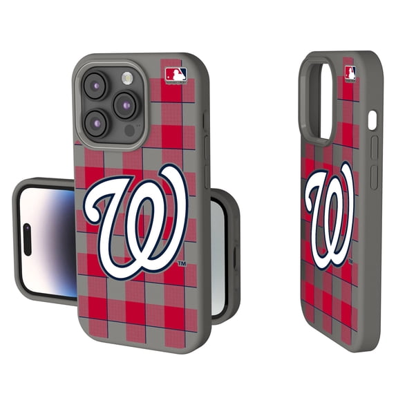 Keyscaper Washington Nationals Plaid Soft Touch iPhone Case