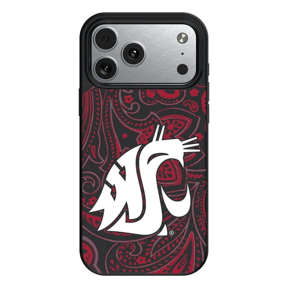 Keyscaper Washington State Cougars Paisley iPhone Magnetic Bump Case