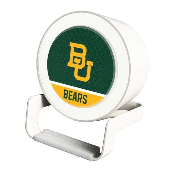 Keyscaper White Baylor Bears Night Light Charger and Bluetooth Speaker