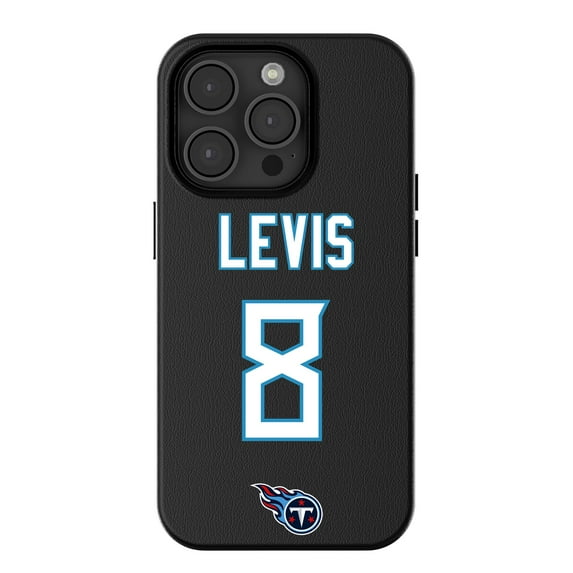Keyscaper Will Levis-Black Tennessee Titans iPhone Magnetic Bump Case