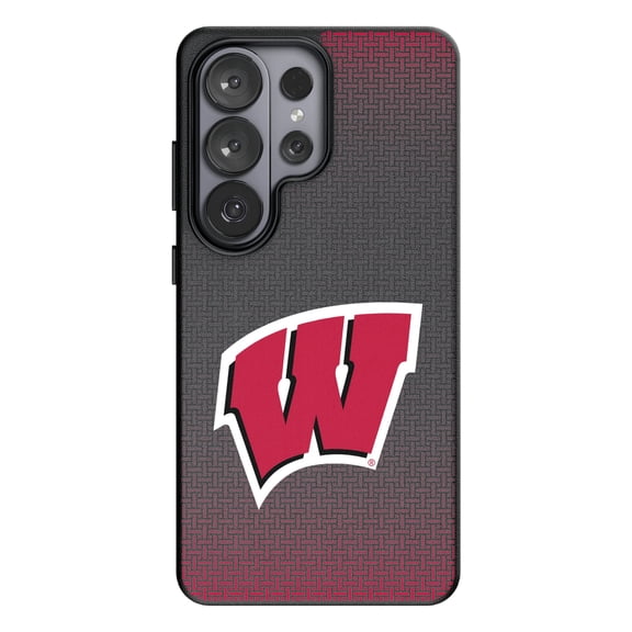 Keyscaper Wisconsin Badgers Linen Galaxy Magnetic Bump Case