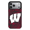 thumbnail image 1 of Keyscaper Wisconsin Badgers Paisley iPhone Magnetic Bump Case, 1 of 6