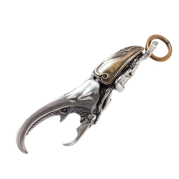 Keyschain Handcrafted Copper Alloy Lightweight Keys for Nature Enthusiasts