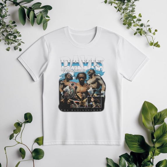Keyshawn 'The Businessman' Davis Pro Boxer Supporter Graphic Unisex tee V50751, for men & women, up to size 5XL
