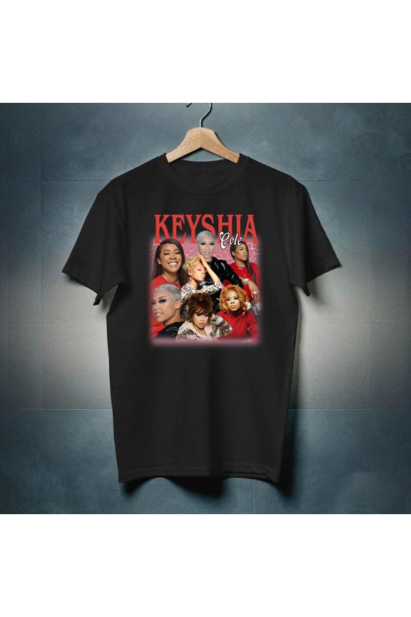 Keyshia Cole Iconic Singer Collage Graphic T-Shirt Unisex All Size-TH36018