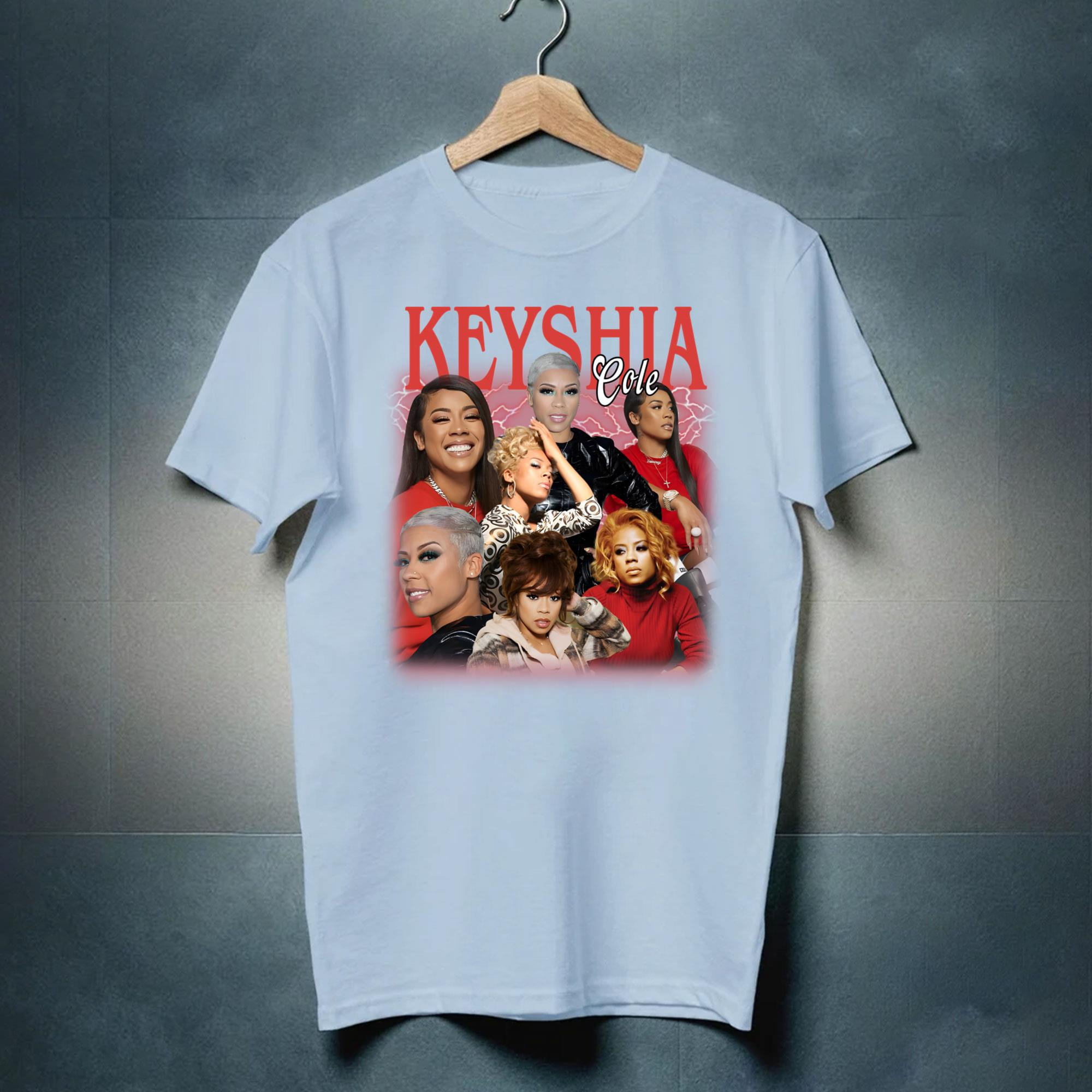 Keyshia Cole Iconic Singer Collage Graphic T-Shirt Unisex All Size ...