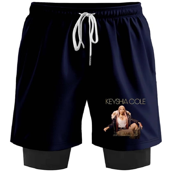 Keyshia Cole The Way It Is 20th Anniversary Tour Sweatshorts Women Men Short Basketball Pants Outdoor Sportwear