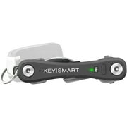 Keysmart Pro Smart Key Organizer with Tile Location Tracking - Slate