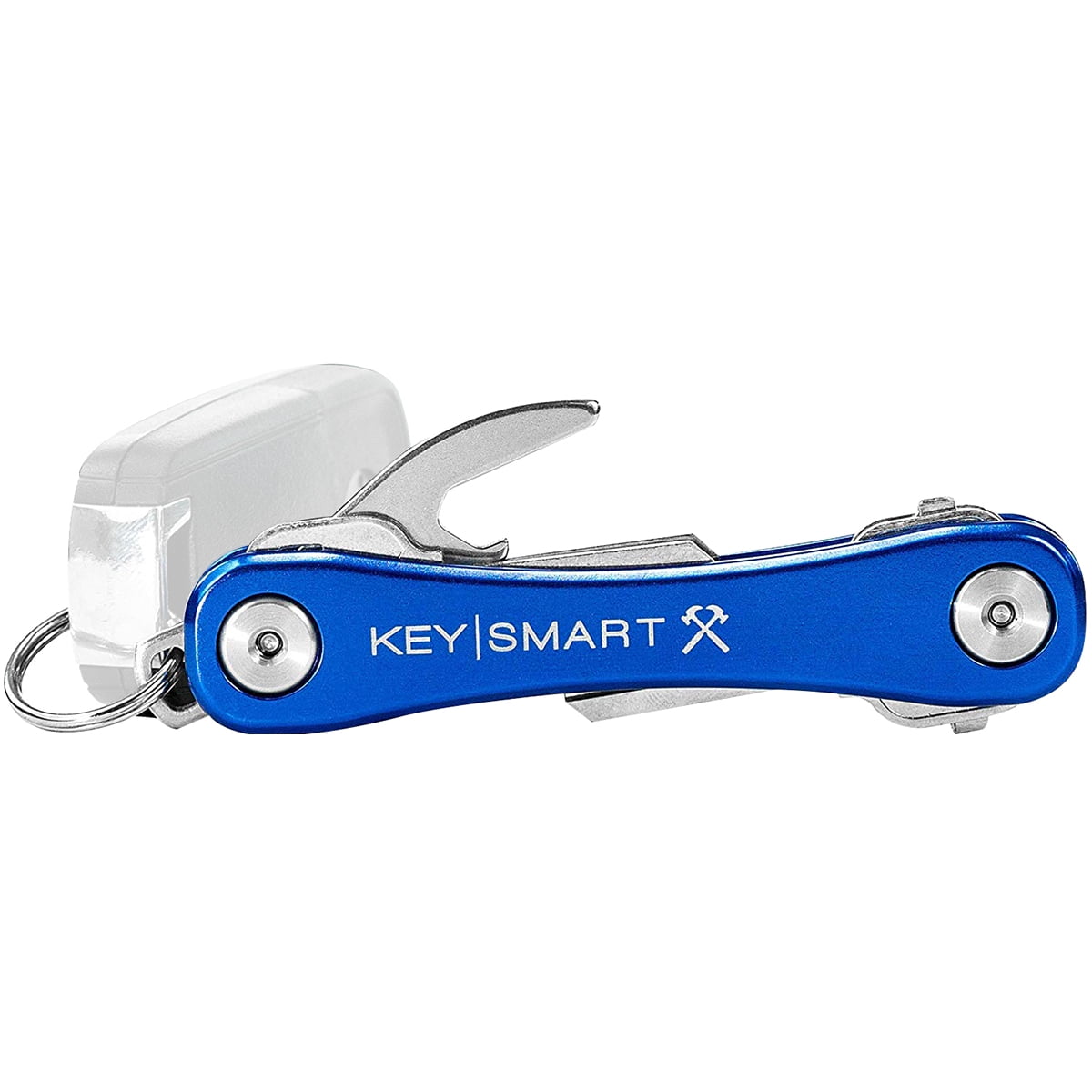 Keysmart Rugged Keysmart Rugged Extended Compact Key Holder - Blue - Walmart.com