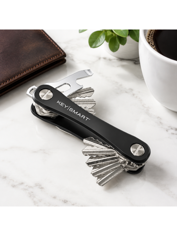 Keysmart Rugged Keychain Multitool Key Holder Up To 14 Keys