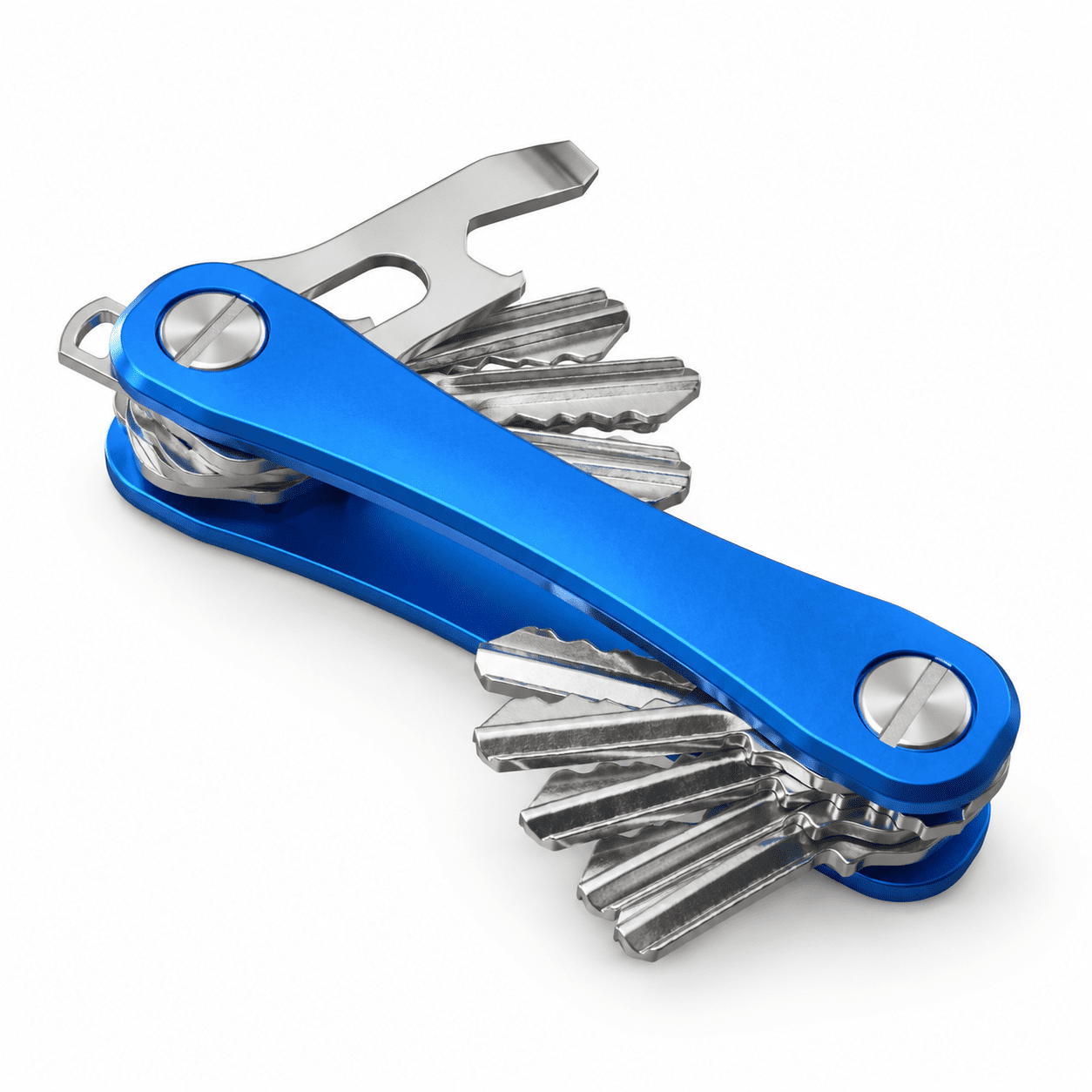 Key On Large Key Chain Keysmart Rugged Keychain Multitool Key Holder Up To 14 Keys - Walmart.com