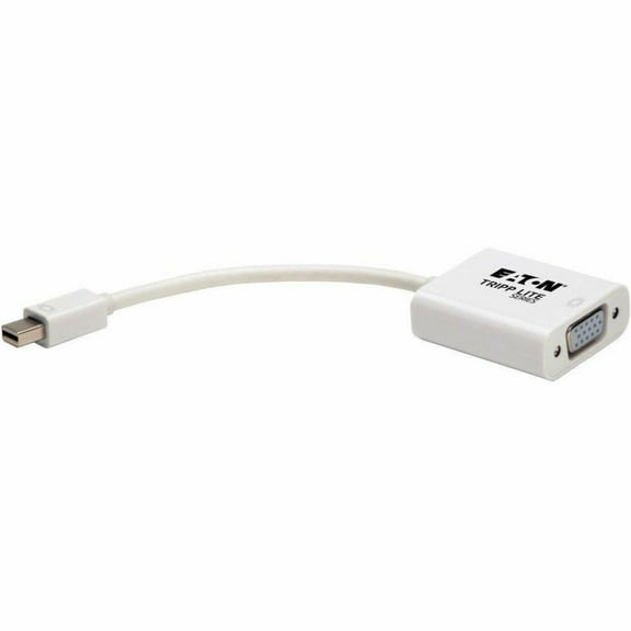 Keyspan, TRPP13706NVGA, Tripp Lite Mini DisplayPort to Active VGA Adapter, 1 Each, White