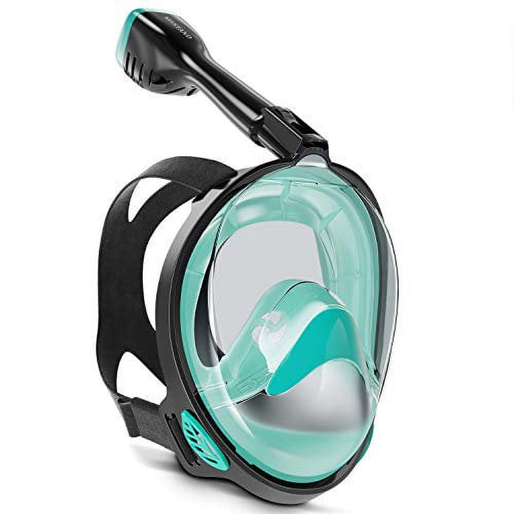 Keystand Full Face Snorkel Mask, 2020 Upgraded Breathing Mechanism ...