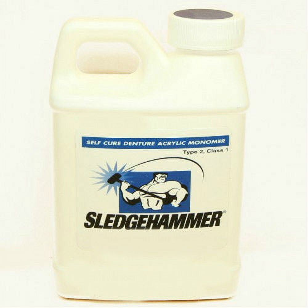 Keystone 1000522 Sledgehammer Self Cure Denture Acrylic Liquid 1 Quart
