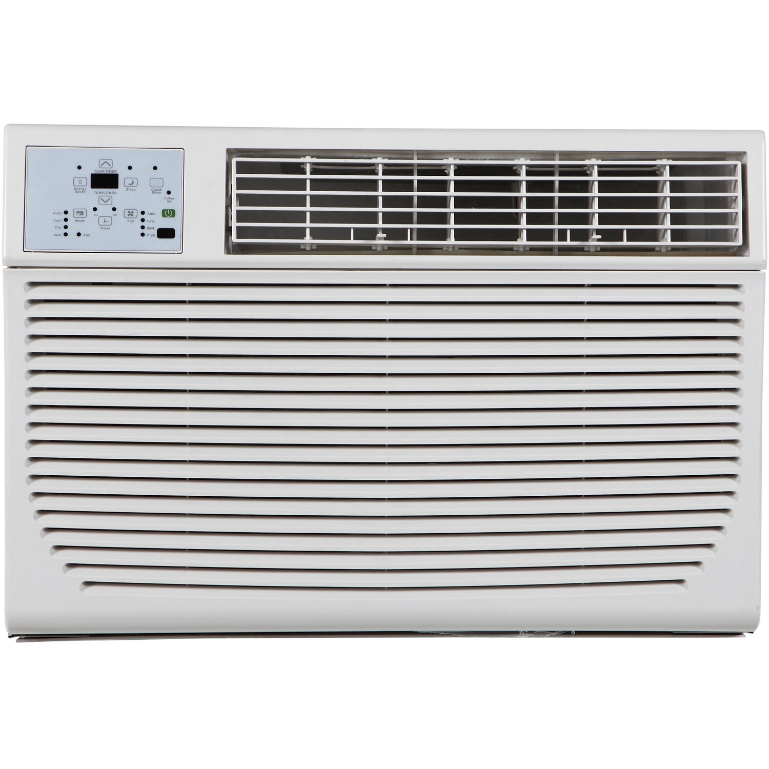Keystone 8,000 BTU 115-V 350 Sq. ft. Window Air Conditioner with Heater,  White - Walmart.com
