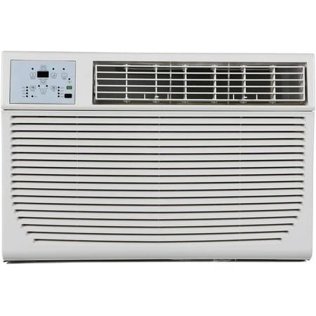 Keystone - 550 Sq. Ft. 12,000 BTU Window Air Conditioner and 11,000 BTU Heater - White
