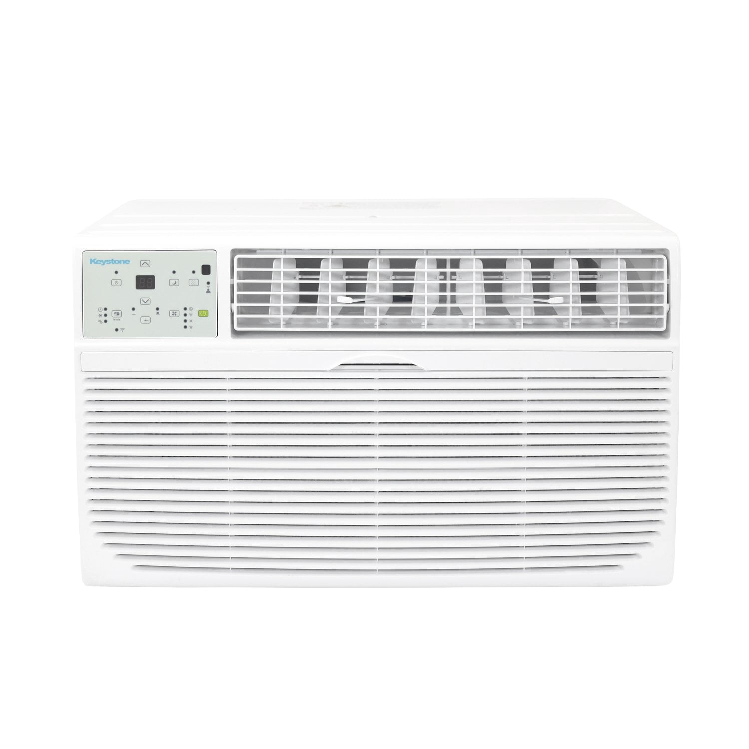 Keystone 12,000 BTU 230V Through-the-Wall Air Conditioner with Follow Me LCD Remote Control, KSTAT12-2E