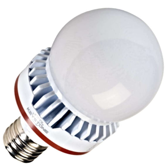 Keystone 12286 - 200W Equiv., 25W, 3600 Lumen, A23 Commercial, E26, 80 CRI, Non Dimmable A23 A Line Pear LED Light Bulb
