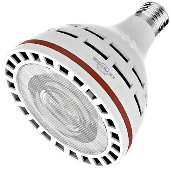 Keystone 12296 - 250W Equiv., 18W, 2100 Lumen, PAR 38 Commercial, E26, 80 CRI, Non-Dimmable PAR38 Flood LED Light Bulb