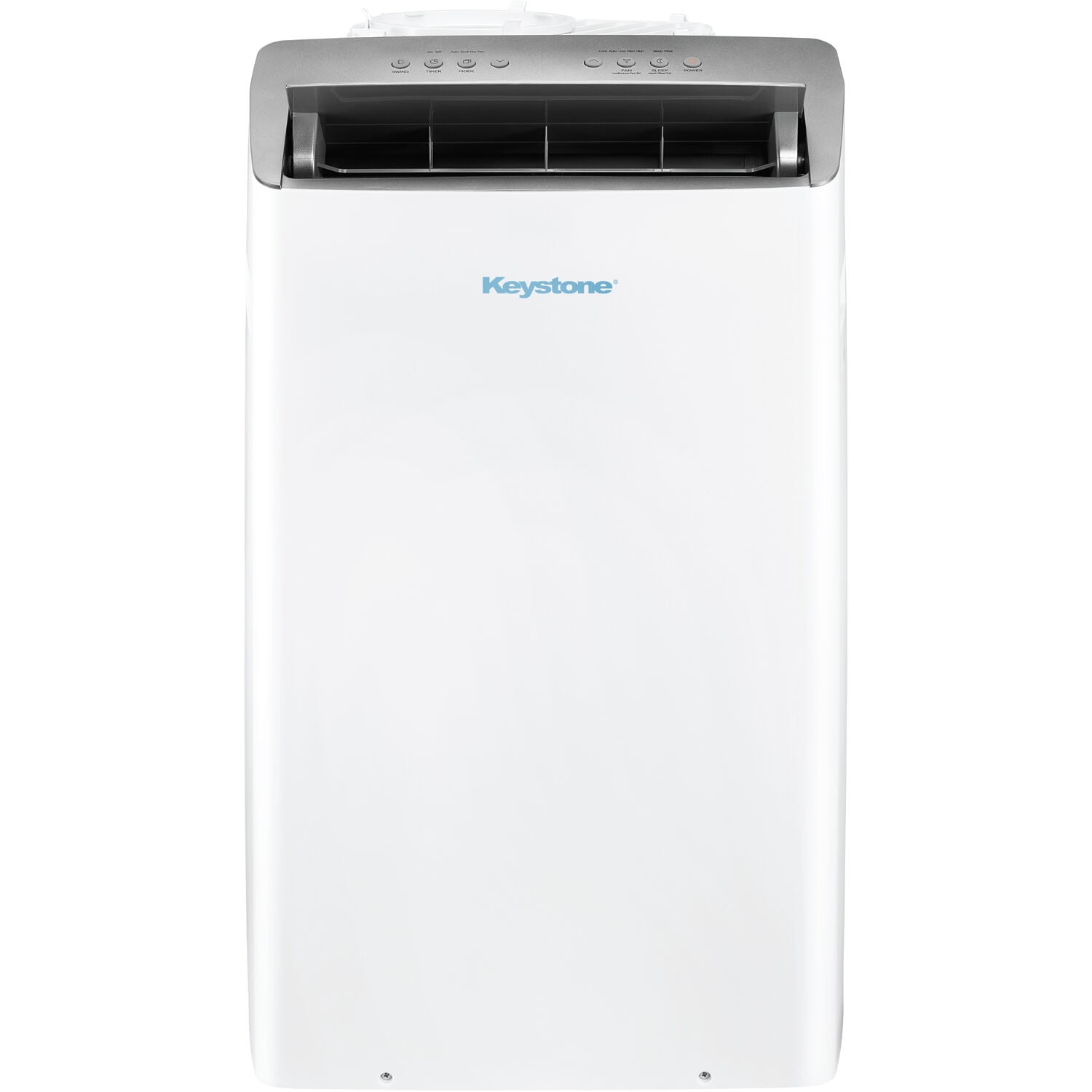 Keystone 14,000 BTU White Portable Air Conditioner with Heater and Remote