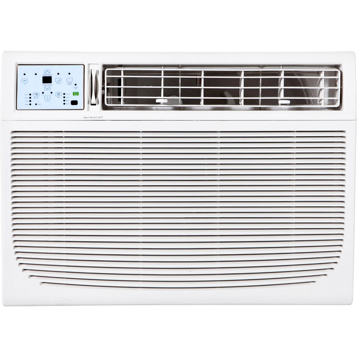White 18,000 BTU Window Air Conditioner with Remote Control
