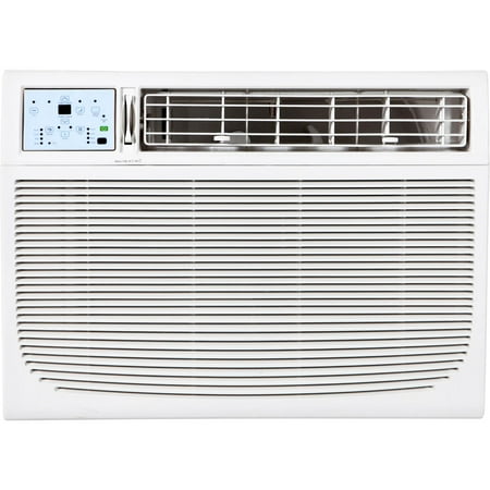 Keystone - 18,000 BTU 1000 Sq. Ft. 230V Window/Wall Air Conditioner with Follow Me LCD Remote Control - White