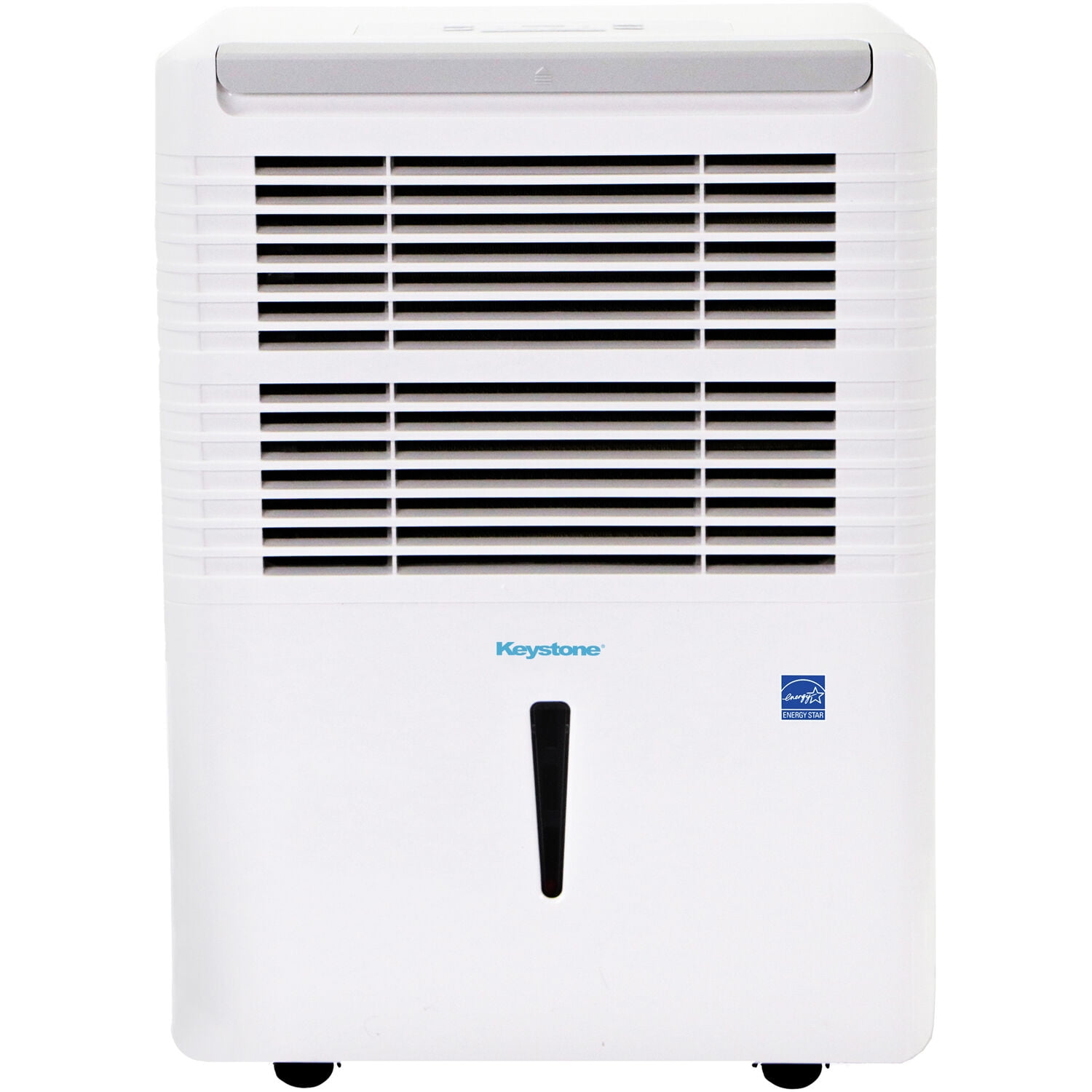 White Portable 22 Pint Dehumidifier with Humidistat