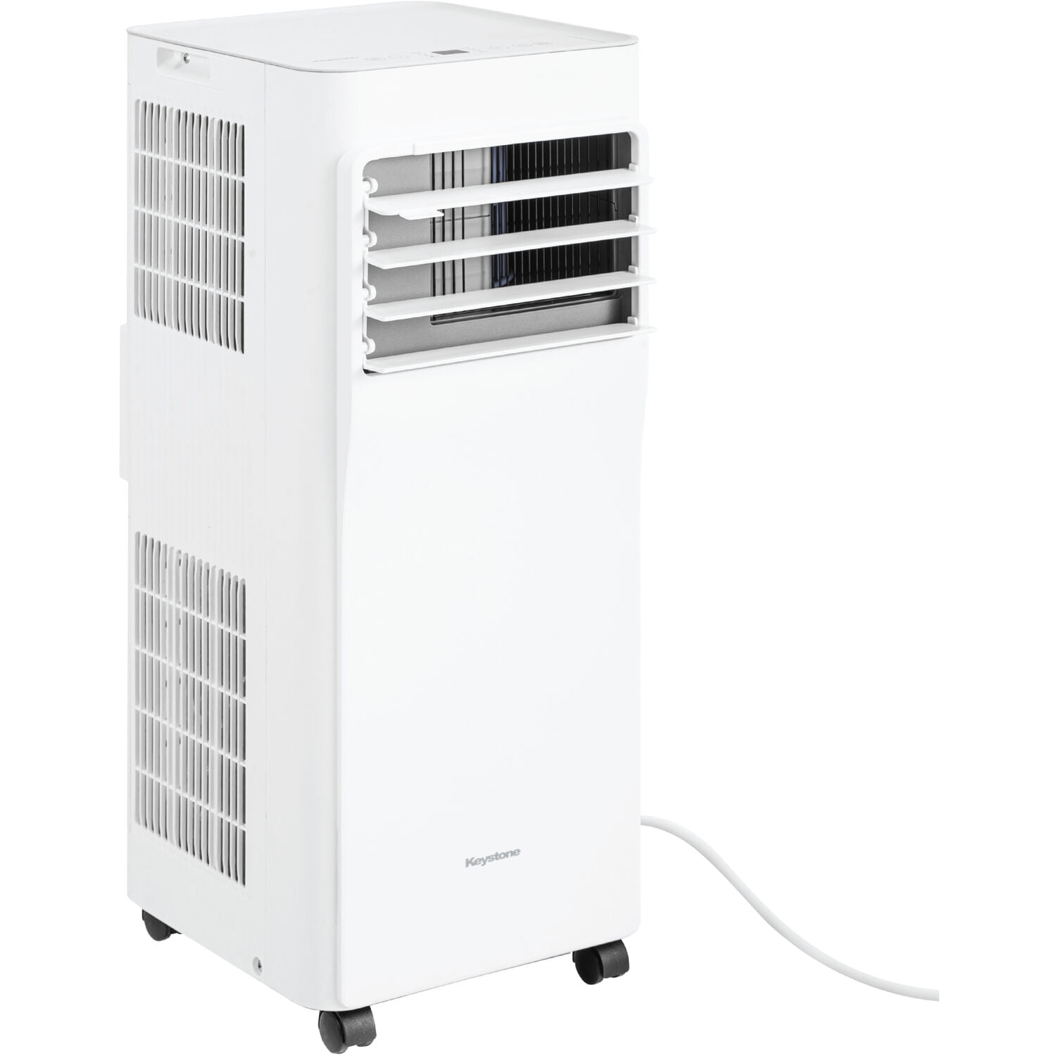 Keystone White Portable Air Conditioner with Remote and Sleep Mode