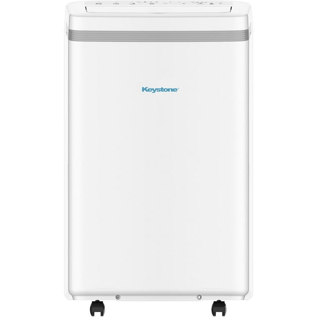 Keystone 8,000 BTU 115Volt Portable Air Conditioner with Remote, White