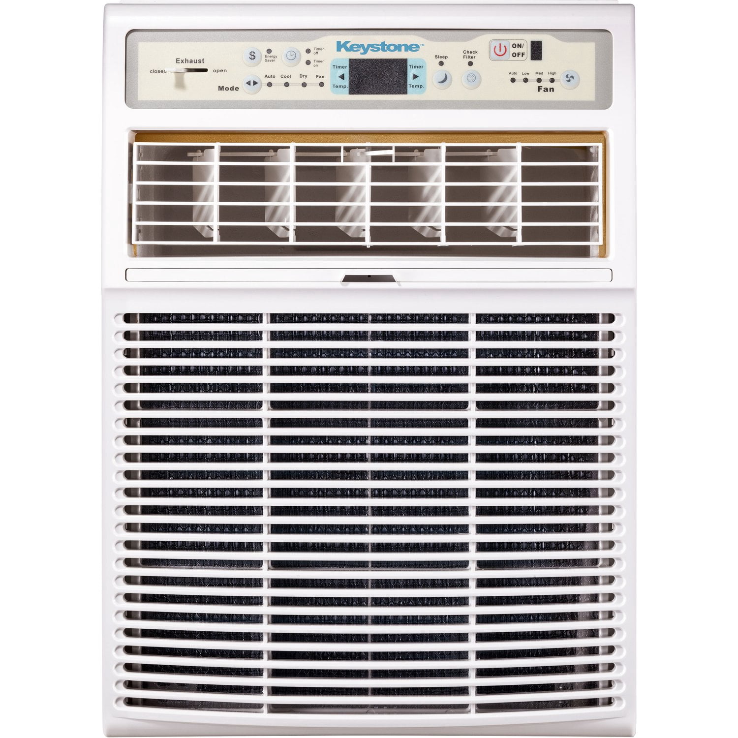 Keystone New 8,000 BTU 350 Sq Ft Slider/Casement Window Air Conditioner, White