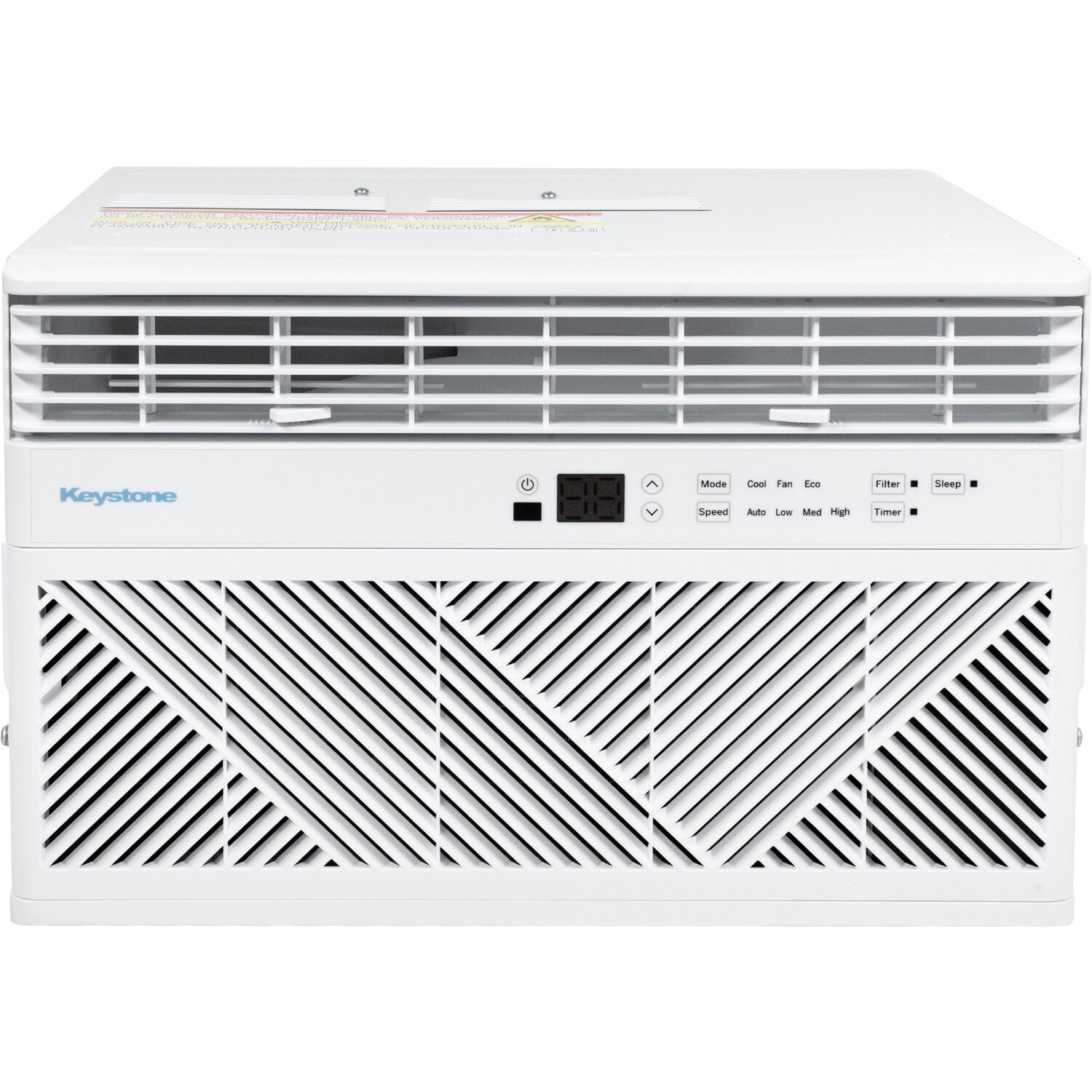 Keystone 8,000 BTU White Window Air Conditioner with Remote