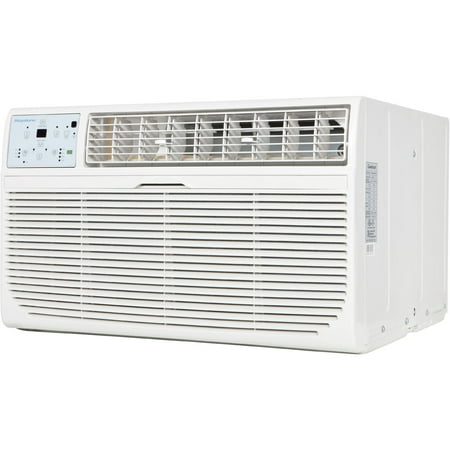 Keystone - 8,000 BTU 115V Through-the-Wall Air Conditioner with 4,200 BTU Supplemental Heat Capability - White